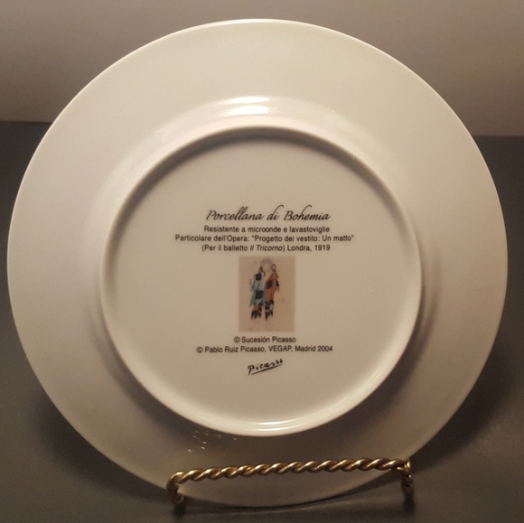 2004 Picasso Madrid small plate | 10/10 - Picture 3 of 5